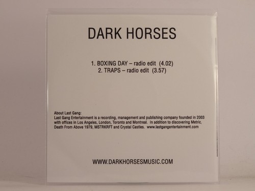 Dark horses boxing day traps - dark,